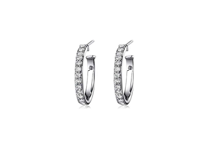 Rhodium Plated | Fashion Earrings